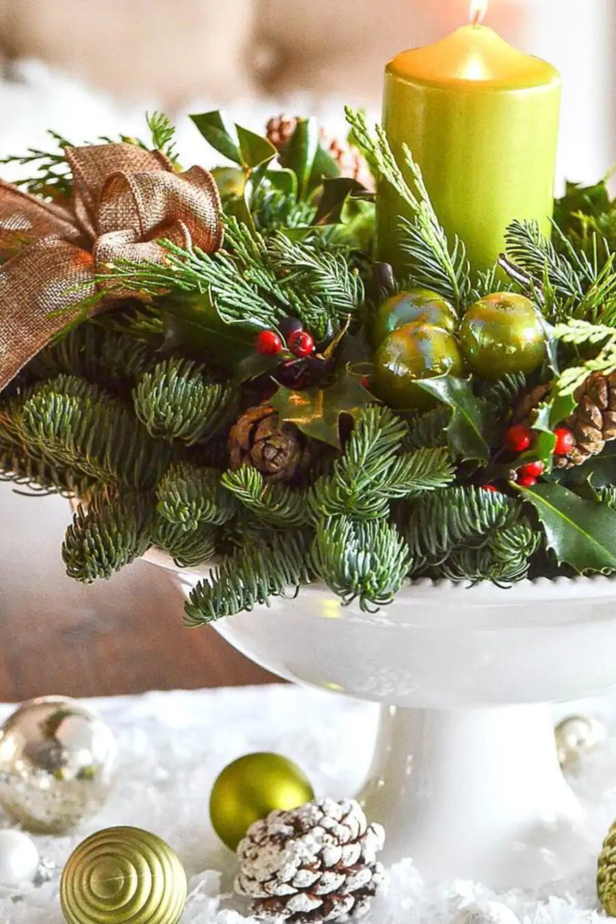 greenery in a bowl