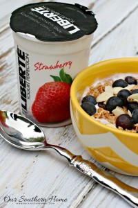 Gluten Free Yogurt Parfait with Liberte yogurt at Publix via Our Southern Home #ad #YogurtPerfection