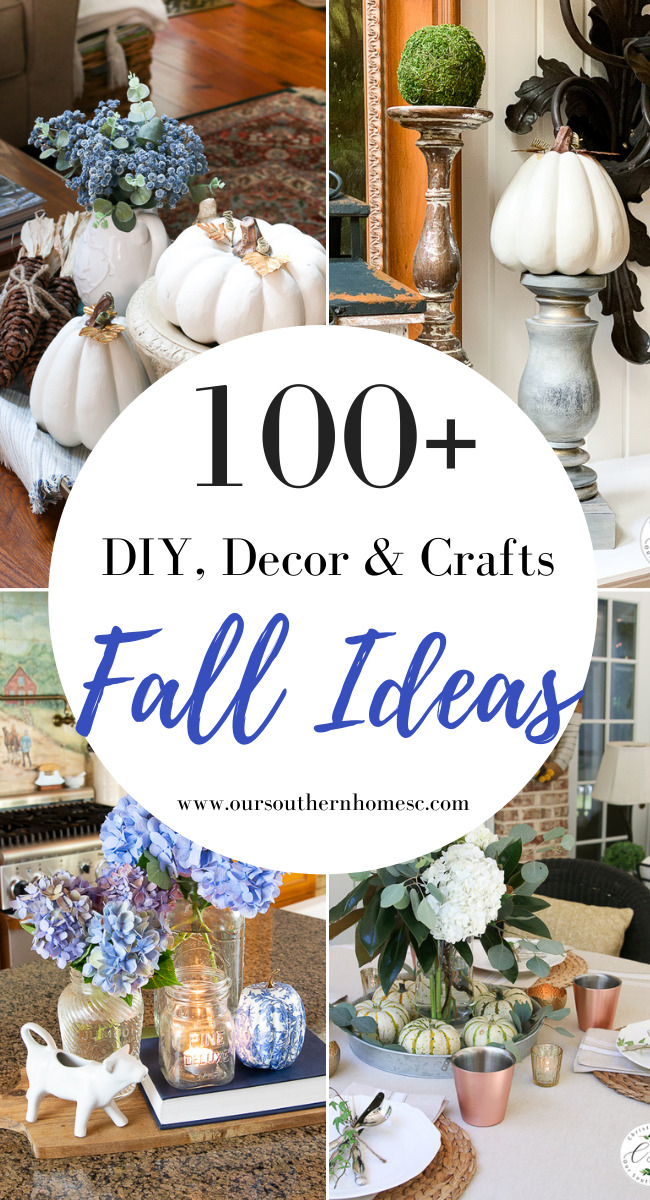 pin graphic with fall ideas