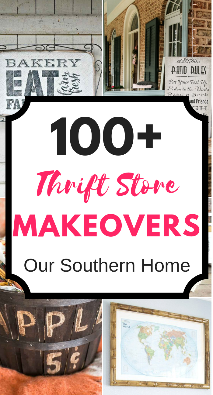 Over 100 Inspiring Thrift Store Makeovers