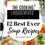 soups in bowls with text overlay