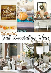 Thanksgiving mantel for one space, three ways by Our Southern Home