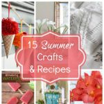 15 Summer crafts and recipes from Inspiration Monday link party