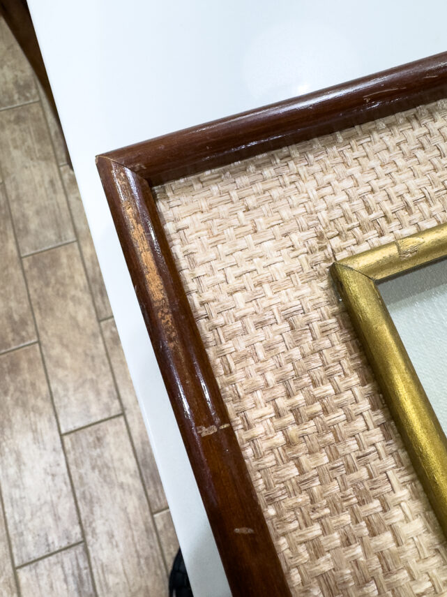 Two Easy Ways to Update Thrift Store Art