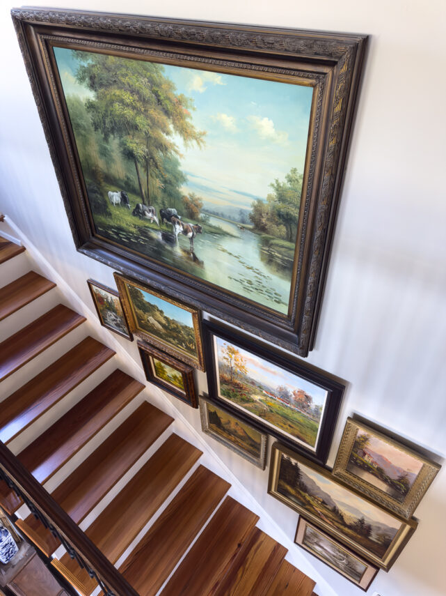 Two Easy Ways to Update Thrift Store Art
