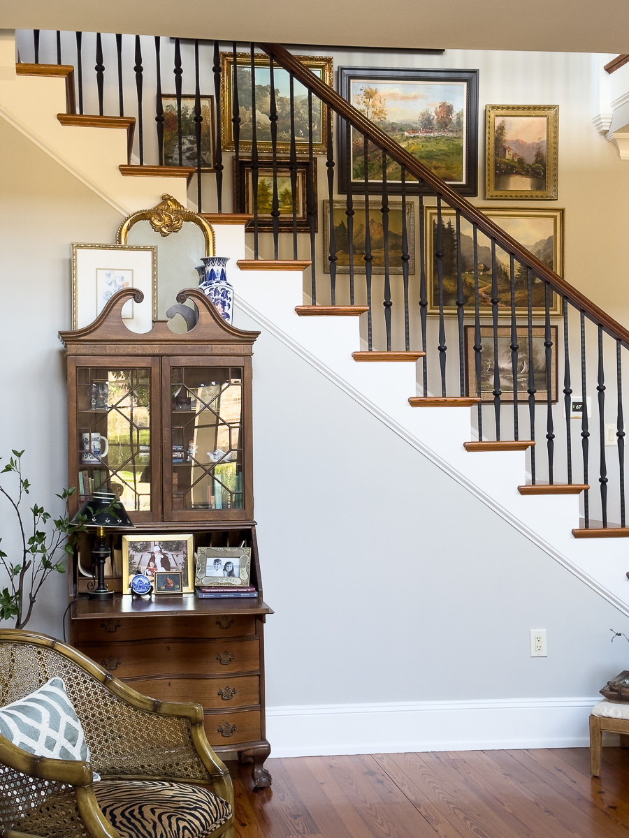 staircase with classic design