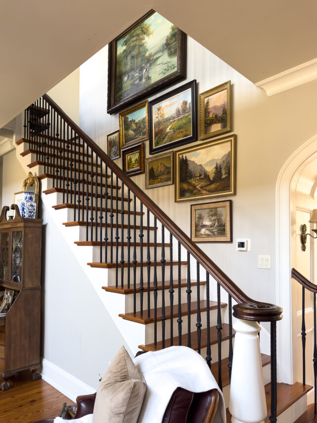 Two Easy Ways to Update Thrift Store Art