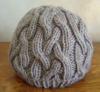 One Skein Braided Cable Hat