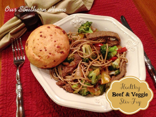 Healthy Beef & Veggie Stir-Fry