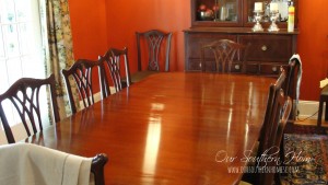 summer dining table