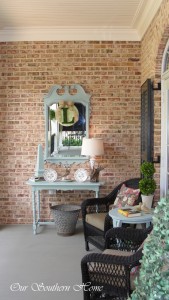 Front porch inspiration from Our Southern Home