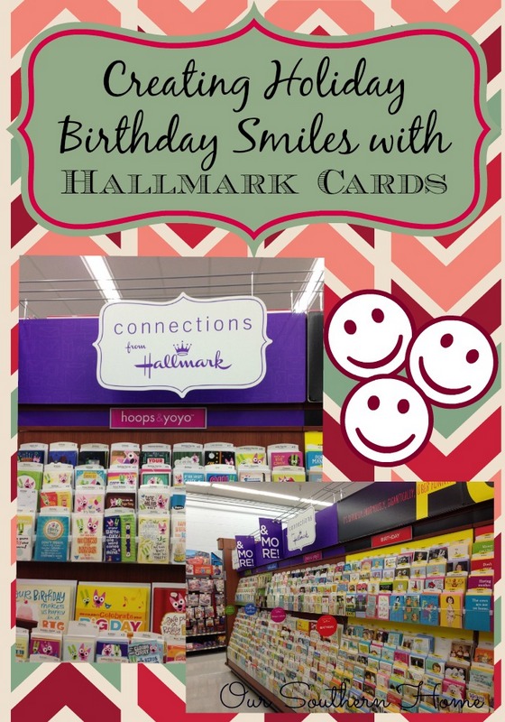 Creating Holiday Birthday Smiles with Hallmark Cards