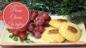 Pecan Cheese Wafers