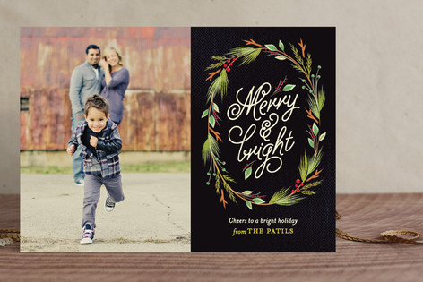 Currant & Juniper Holiday Photo Cards