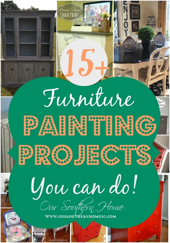 15+ Awesome Furniture Painting Projects