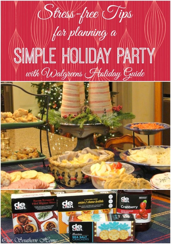 Simple Party Planning with Walgreens Holiday Guide