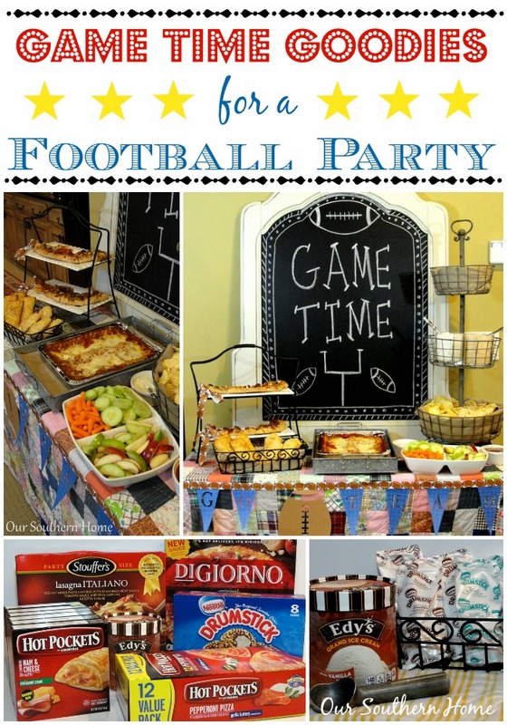 Game Time Goodies for a Football Party