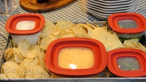 Super Bowl party planning from Our Southern Home