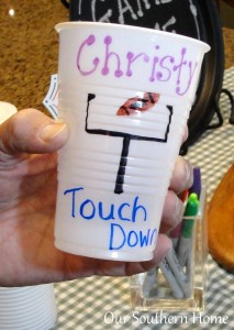 Super Bowl party planning from Our Southern Home