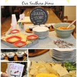 Super Bowl party planning from Our Southern Home