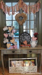 Valentine's Day Decor from Our Southern Home