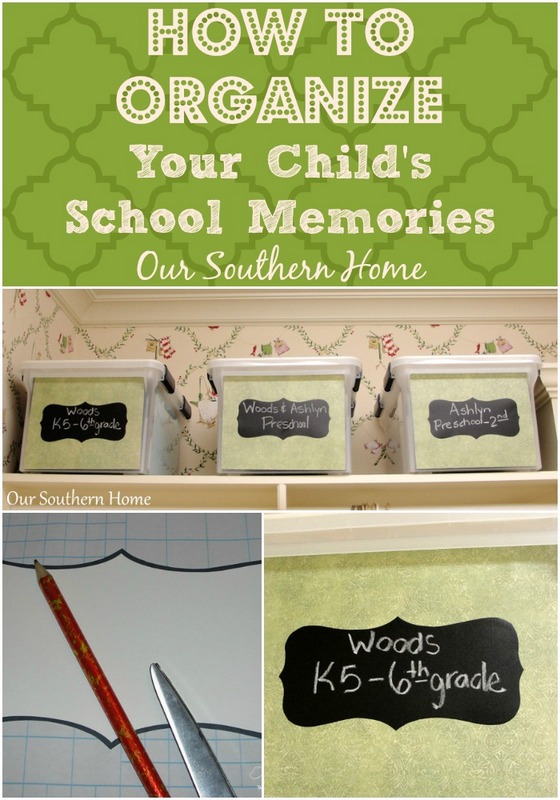 Organizing Your Child’s School and Art Work