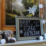 Creating a Cozy Winter Mantel with Our Southern Home