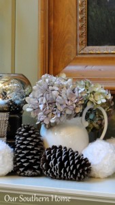 Creating a Cozy Winter Mantel with Our Southern Home