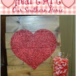 Mod Podge Heart Art from Our Southern Home