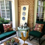 Screened porch tour from Our Southern Home