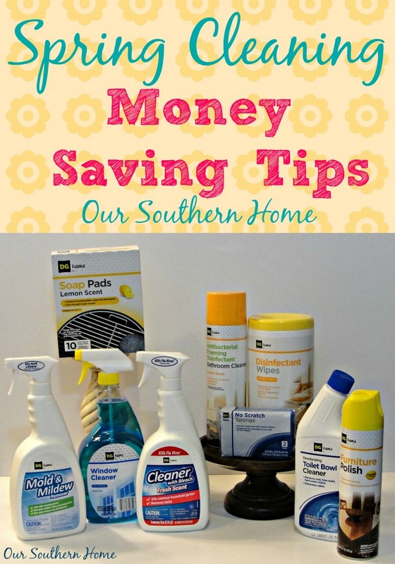 Dollar General Spring Cleaning by Our Southern Home #springcleaning #dollargeneral #ad