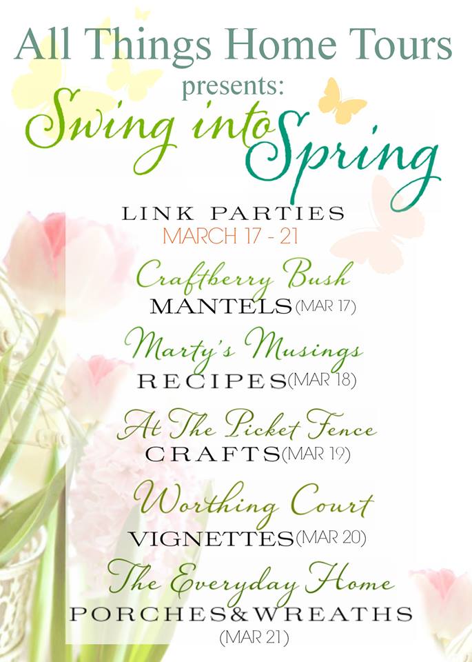 Spring Into Spring Link Parties. Link up Friday at Our Southern Home