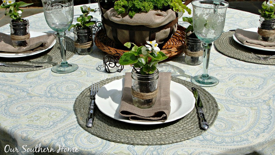 Simply Southern Outdoor Dining with Our Southern Home #outdoordining #outdoorliving