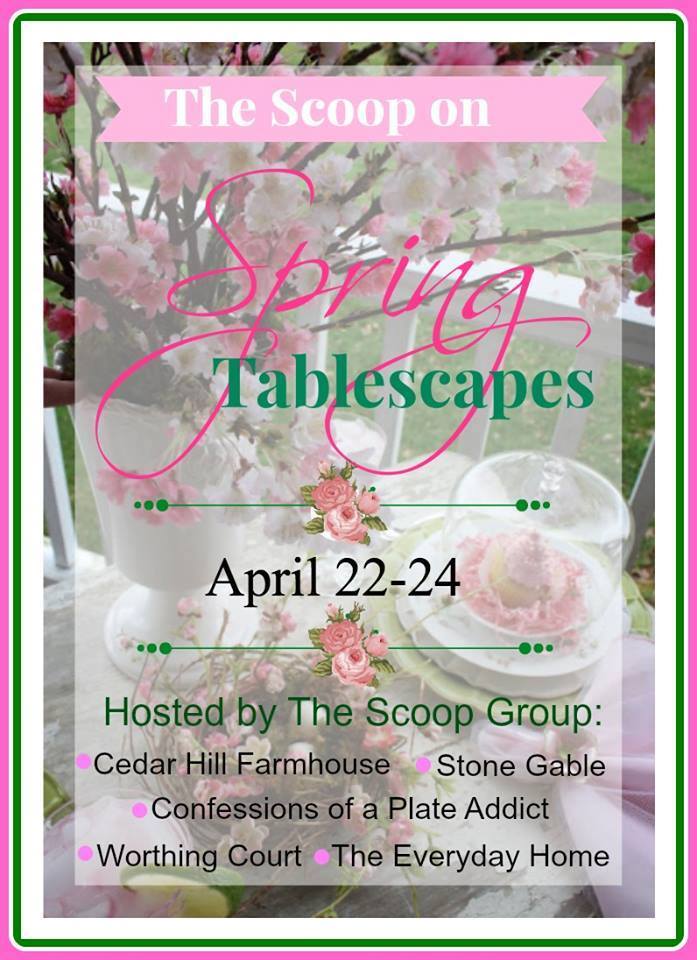 Spring Tablescape Tour with The Scoop Group