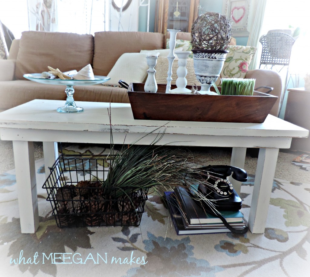 Thrifted Coffee Table-What Meegan Makes How I Found My Style