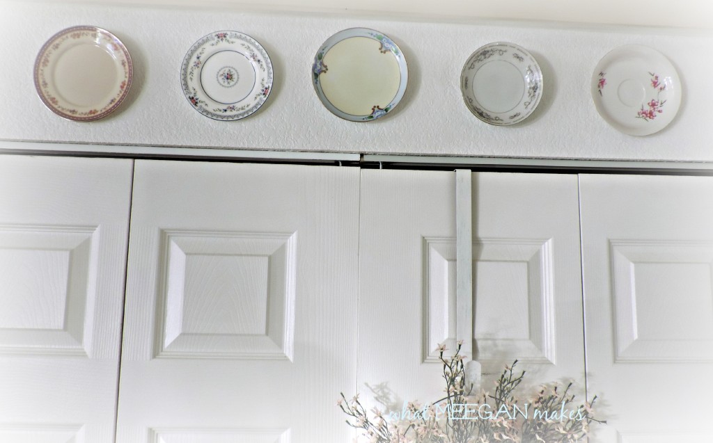 How I Found My Style Thrifted Plates Hung with Hot Glue