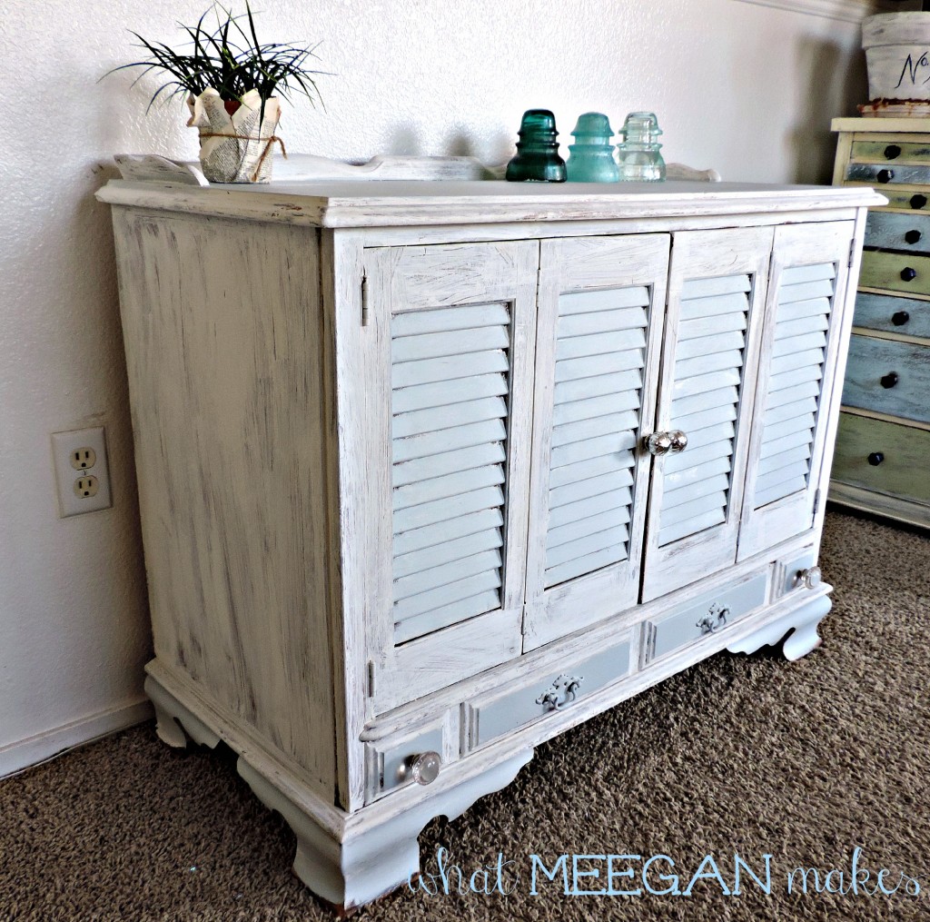 Thrifted Vintage Buffet Makeover How I found my Style