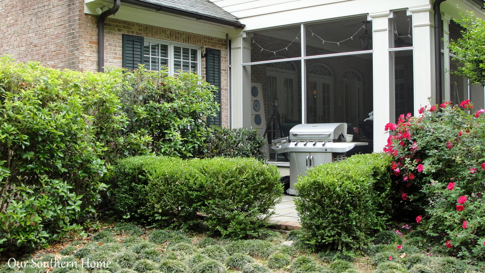 Ryobi Outdoors 40-V Lithium Hedge Trimmer via Our Southern Home #RyobiOutdoors