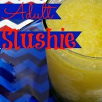 Adult slushie recipe for a summer crowd from Our Southern Home #cocktail #alcoholicslushie #adultslushie