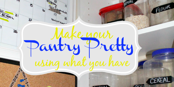 Pretty Kitchen Pantry 