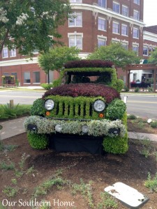 SC Festival of Flowers in Greenwood, SC via Our Southern Home #flowers