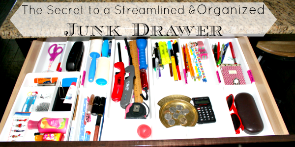 how to organize junk drawer feature