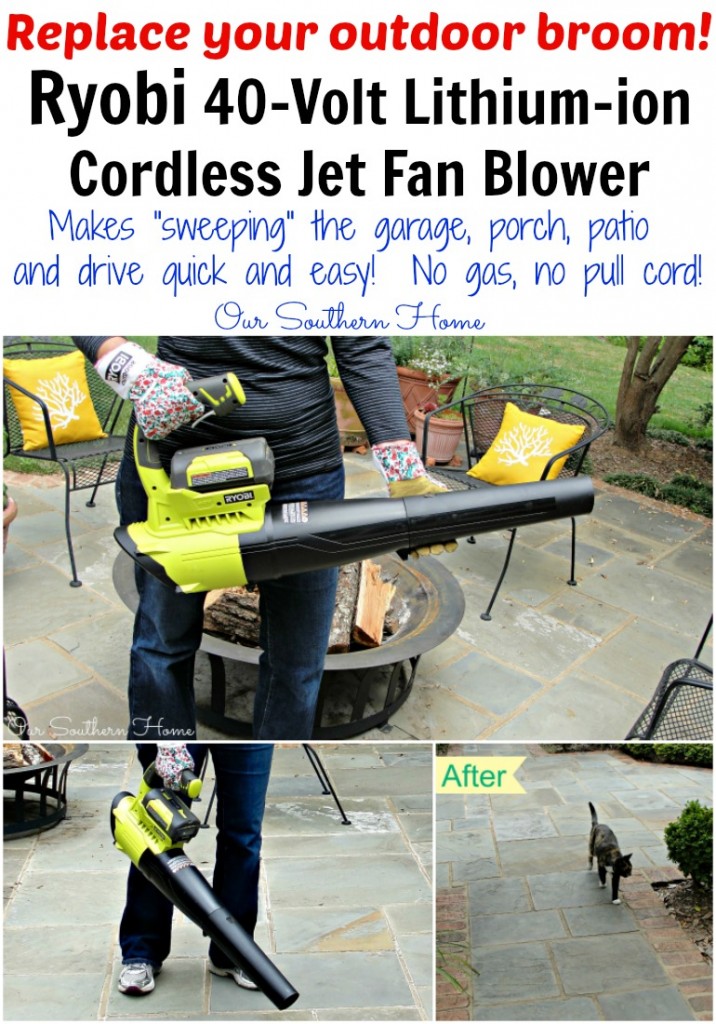 Ryobi 40V Lithium-ion Cordless Jet Fan Blower via Our Southern Home