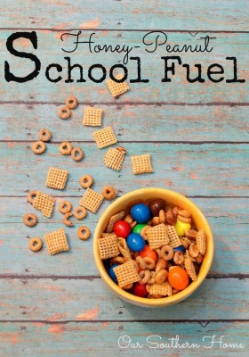 Honey-Peanut School Fuel recipe using Chex™ from Our Southern Home