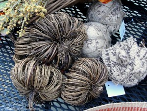 See how I took apart my old fall wreath that was in need of freshening up! I reused it to create a newup to date look for our Fall front entrance. Visit Our Southern Home for the details! #fall #falldecor #fallwreath