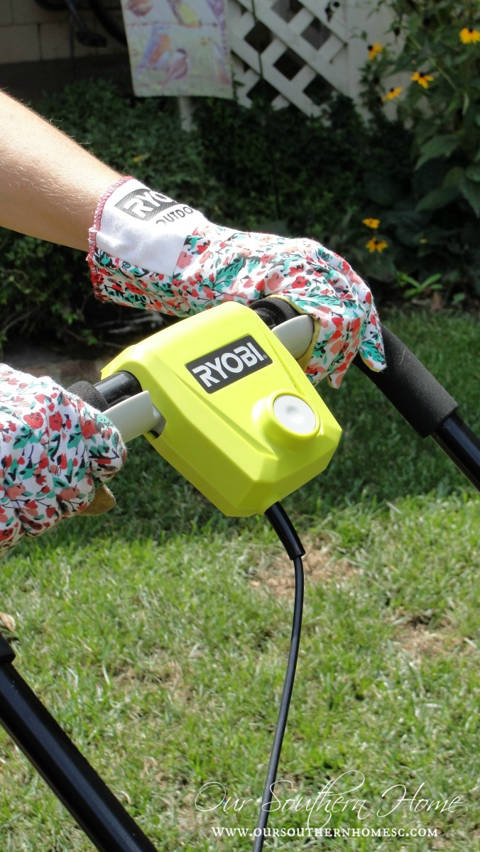 Ryobi 40V Lithium-Ion Brushless Mower review via Our Southern Home