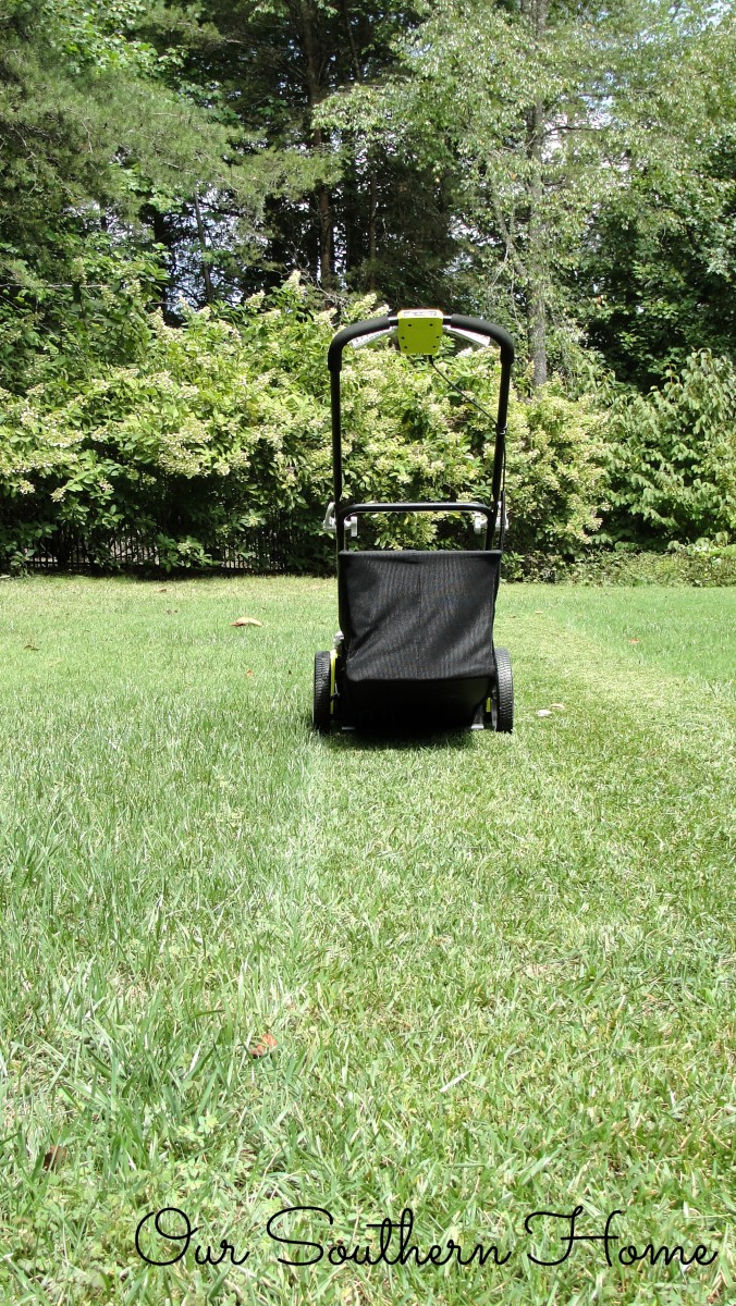 Ryobi 40V Lithium-Ion Brushless Mower review via Our Southern Home