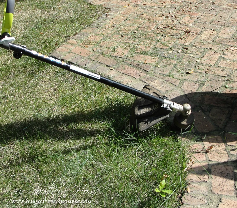 Ryobi 40V Lithium-Ion String Trimmer review via Our Southern Home