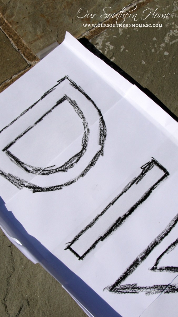 Pottery Barn Inspired Diner Sign Our Southern Home