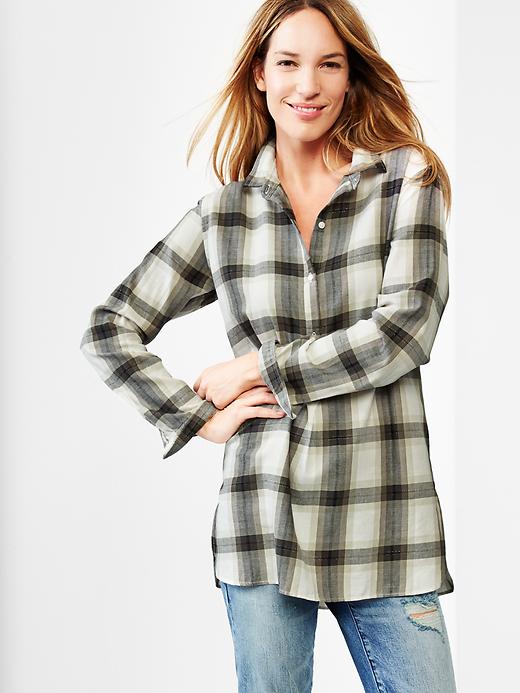 Wearing plaid via Our Southern Home